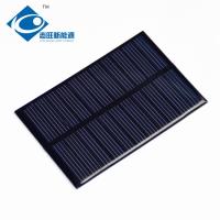 Célula solar amigável de ZW-84556 Eco mono, efeito da luz painéis fotovoltaicos solares 5.5V de 0,75 watts