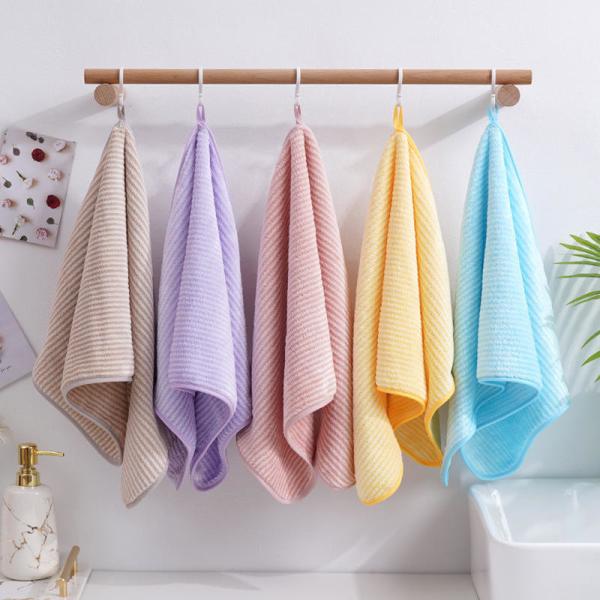 35x75cm serviettes à main en microfibre douce pour salle de bain et spa Rectangle en forme d'absorbant