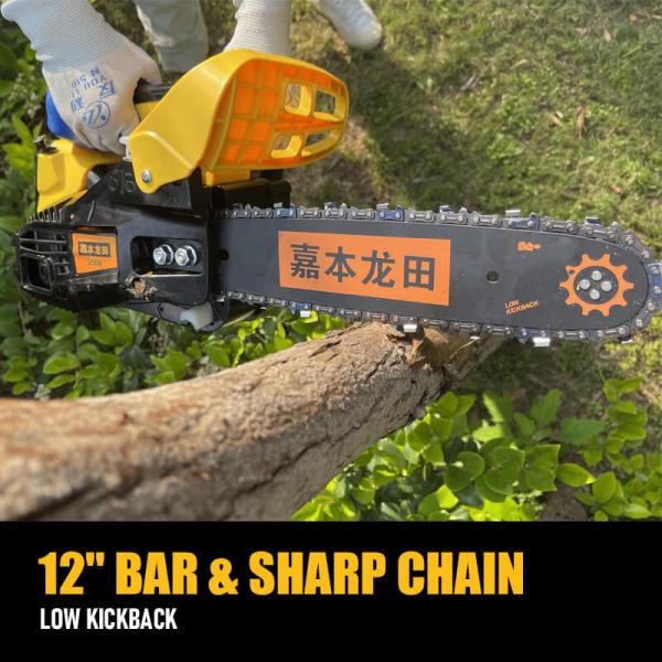 2500 Gasoline Chainsaw Tree Cutting Equipment Tree Cutter Machine Petrol Wood Chainsaw