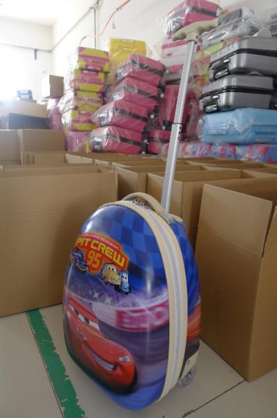 egg shaped kids trolley luggage bag suitcases in baigou baoding hebei China Factor