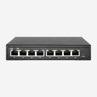 O FCC UKCA 8 move o interruptor 802.1Q VLAN SR-SG2008P do gigabit do ponto de entrada