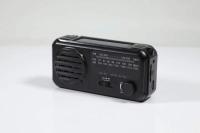 Radio solaire multifonctionnelle à trois bandes et support de lumière SOS WB FM AM Trois bandes