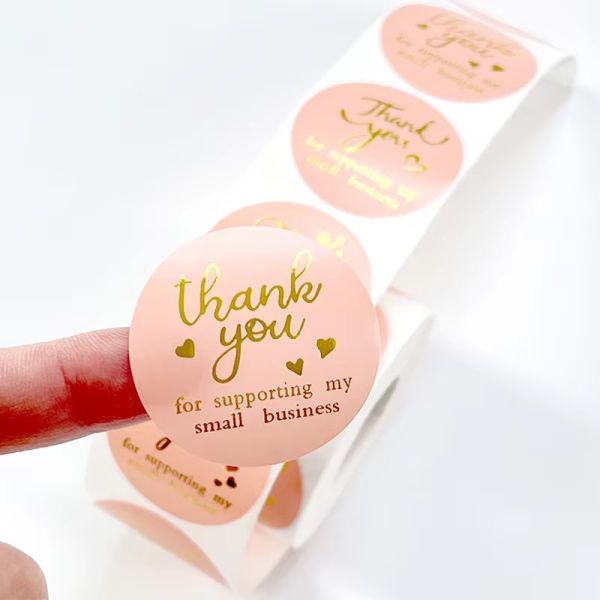 Personalized Logo Stickers for Business High-Quality Custom Designs for Branding and Customer Appreciation