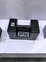20kg Grey Cast Iron Weights (M1/ M2 Grade) for Crane Stability Tests Elevator Safety Verification