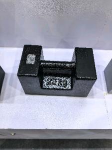 20kg グレー鋳鉄重量 (M1/M2級) クレーン安定性試験 エレベーターの安全性検証