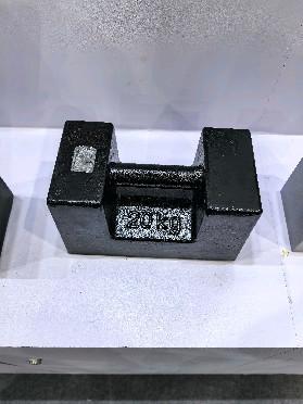 20kg Grey Cast Iron Weights (M1/ M2 Grade) for Crane Stability Tests Elevator Safety Verification
