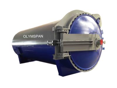 Borracha de estratificação de vidro pneumática da autoclave do equipamento em grande escala do vapor