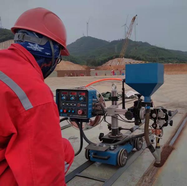 Tractor de solda por arco submerso certificado CE A melhor escolha para a construção de tanques
