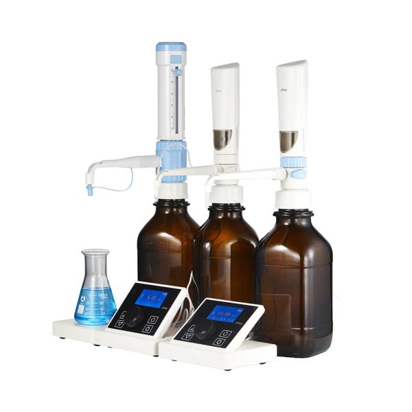 PTFE FEP Dispensador superior de garrafa de laboratório 50 ml Resistente a produtos químicos