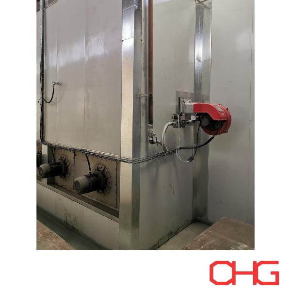 Aluminum Substrate Automatic Powder Coating Line For Aluminum Profiles