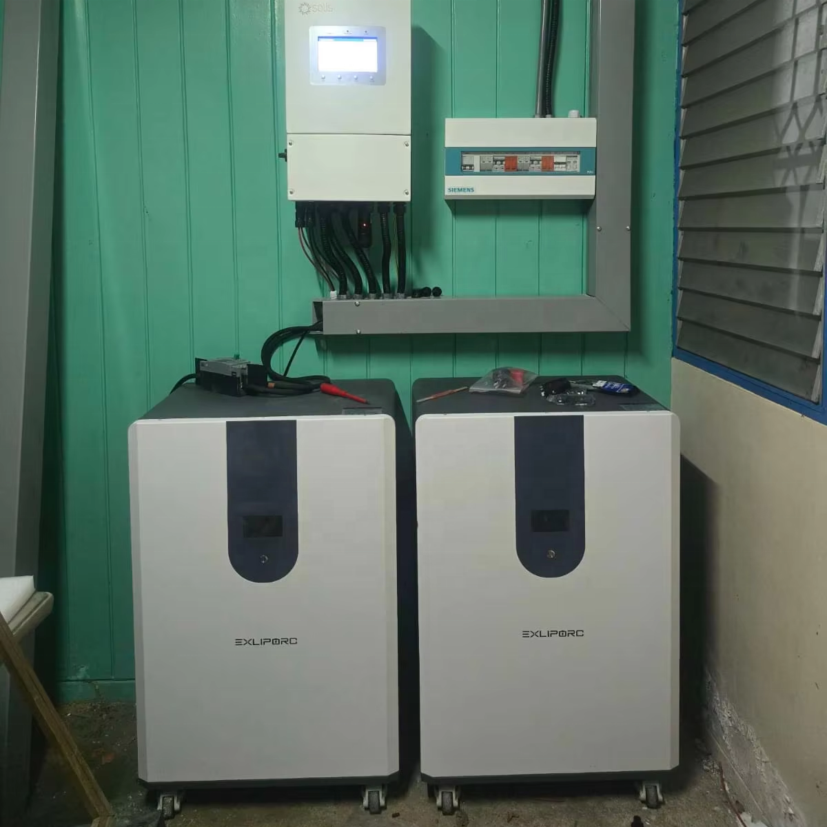 Manyi 30KW Output Power 600Ah Capacity LFP Home Energy Storage System with 10000 Cycle Life for Hybrid Grid Connection