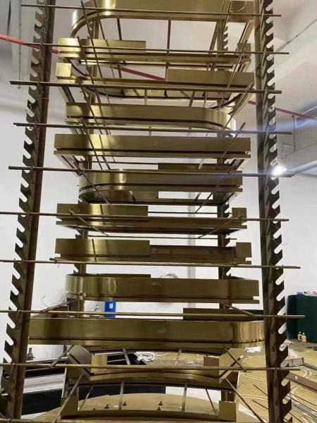 Máquina de revestimento de aço inoxidável de PVD