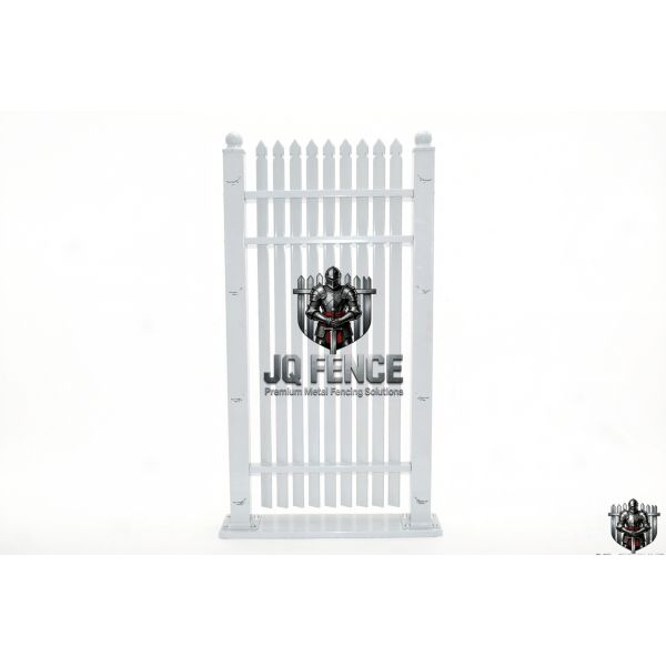 Ball Top Angled Picket Fence Decorative Picket Fence