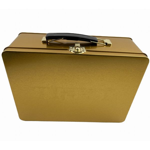 Rectangle Food Grade Metal Lunch Tin Storage Container Food Gift Packaging