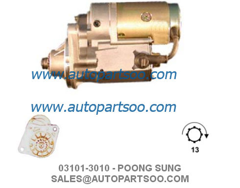 TM000A14301 36100-37110 - MANDO Starter Motor 12V 1.2KW 8T MOTORES DE ARRANQUE