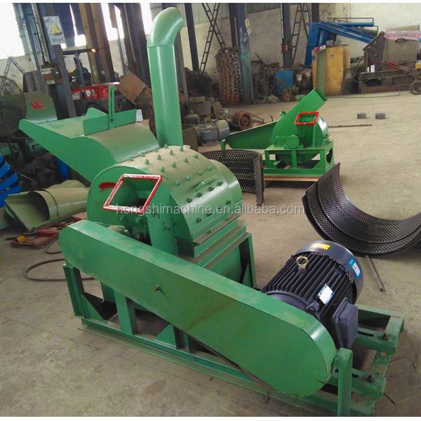 Tree Log Wood Crusher Biomass Pellet Machine High Capacity