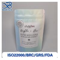 Eco - Friendly Stand Up Pouches For Skincare Products Packaging With Recyclable Materials And Customizable Branding logo.