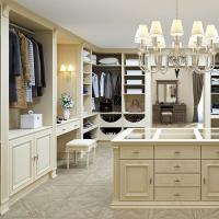 guarda-roupa de quarto moderno de madeira de luxo