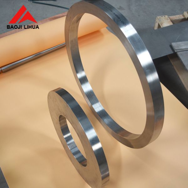 GR2 GR5 Titanium Alloy Forged Rings With High Tensile Strength