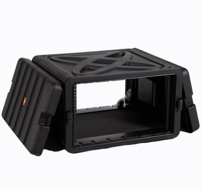 Lightweight PP 6U 19 Inch Rack Case Custom Logo Impact Resistance
