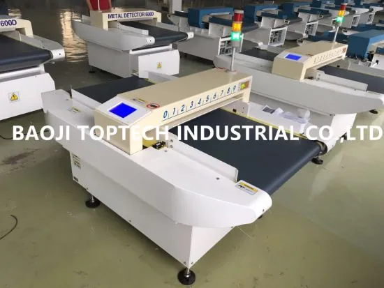 Advanced needle detector 630-D metal detector machine for garment,cloth,toys,shoes,fabric,textile product inspection
