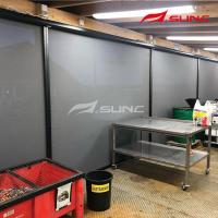 Terrasse Sun ombrageant le rouleau d'aluminium vers le haut du revêtement UV de nuances de fenêtre
