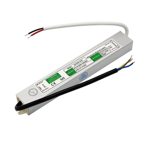 30W DC 24V 12V LED White Strip Driver Transformer Module IP67 Waterproof Power Supply Adapter