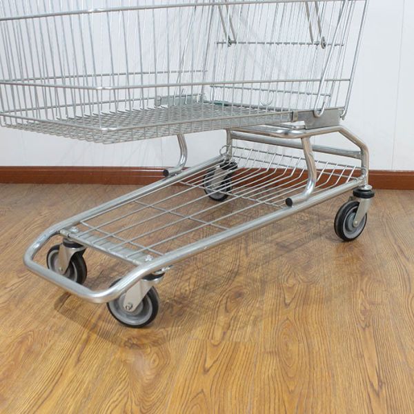 210L прочная прокатная тележка горячая продажа металлическая торговая тележка