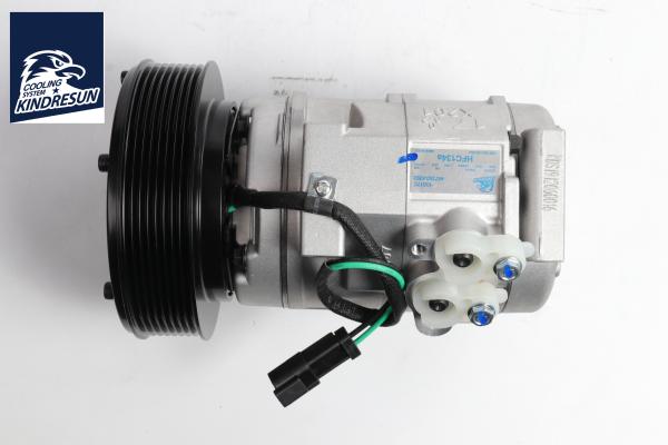 AC Excavator Compressor 21N9795280 For Komatsu 6D125E 6D170