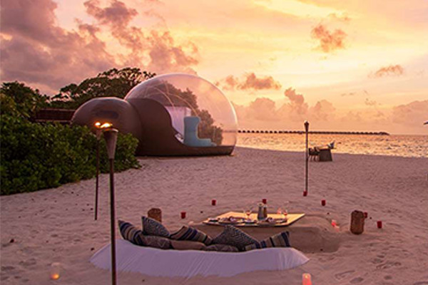 Transparent Dome Bubble Tent House Outdoor Camping Inflatable Bubble Hotel Room