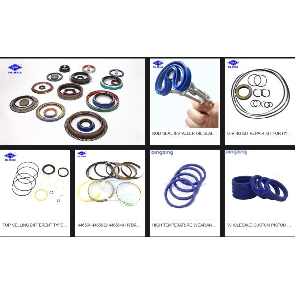 Barco que lleva el sello de aceite de goma del labio triple 225255 sello de la grasa del eje de rueda de 168233 remolques