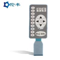 Cojín del interruptor de membrana del PVC del sistema de control de Flex Tail Tactile Switch Keypad PMMA PE