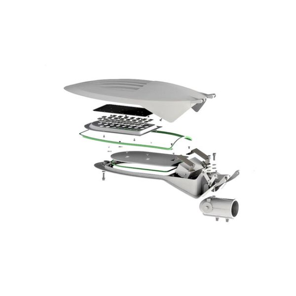 lámpara de calle al aire libre de la lámpara pública LED de 60w LED con 5050 Chip And conductor de la garantía de 5 años