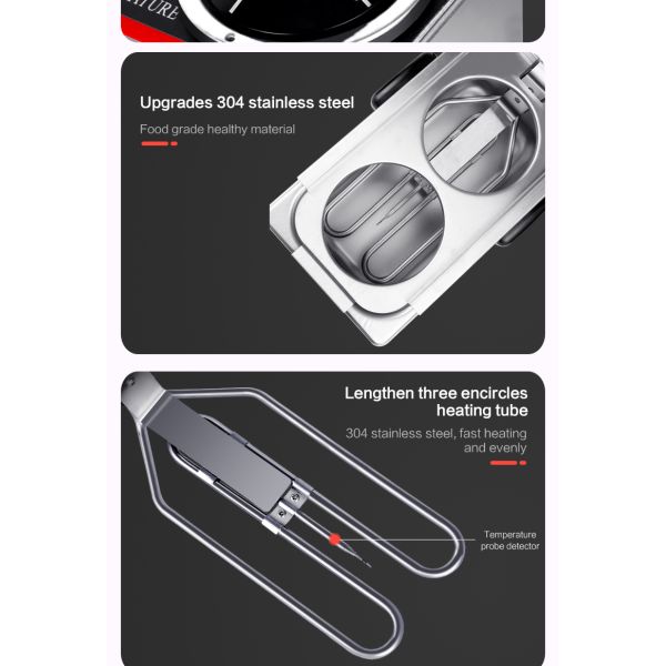 220-вольтная электрическая плитка с лапшами температурный диапазон 30-110 C идеально подходит для ресторана