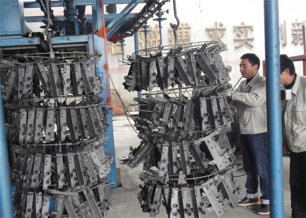 Industrial Hanger Type Shot Blasting Machine Continuous Working Overhead Rail Cleaner