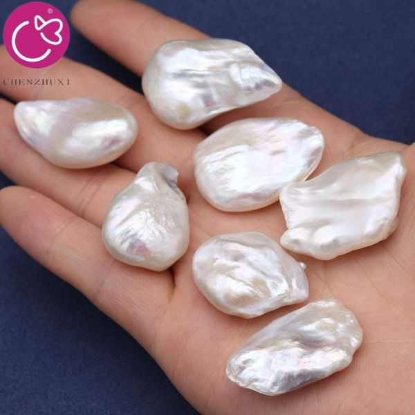 Natural Freshwater Pearl Strand Irregular Shape Baroque Pearl Bead for DIY Earrings Jewelry Making Bracelet Necklace Pendant