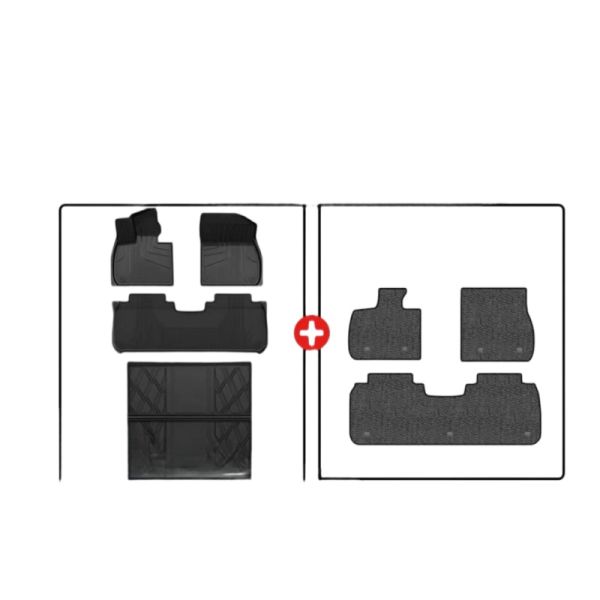 Excellent Non Skid Foot Mat for Li Auto L7 L8 L9 ONE Original Car Parts and Waterproof
