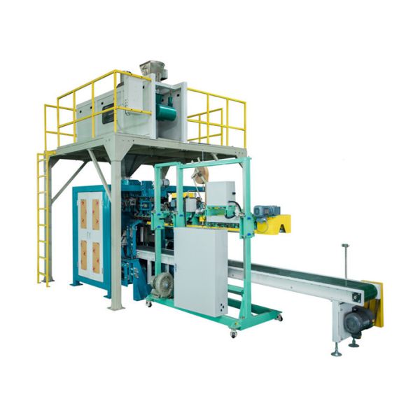 35kg Automatic Weighing And Packing Machine for Powder and Pellet with 6-10 Bags/Minute Speed