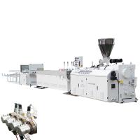 Four Head Outlet 16/20/25/32 PVC Electric Cable Conduit Pipe Tube Production Line With Double Screw