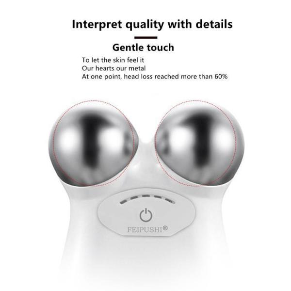 LED Photon Therapy Wrinkle Remover Machine Anti Puffiness EMS Vibration Lifting Face Massager