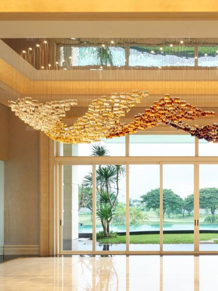 Art Modern Glass Chandelier Desenhos exclusivos de candelabros para teatros e casas de ópera