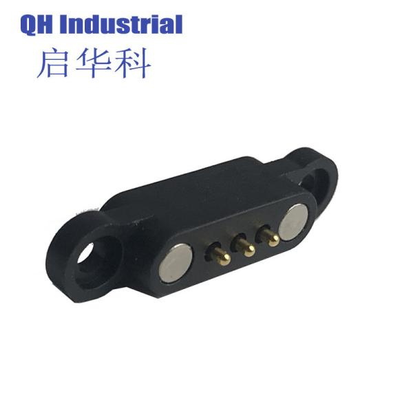 Wholesale Customizable Pitch 2.3PH 3 Pogo Pin Connector Industry Equipment Wearable Device Pogo Pin Magnetic Connector