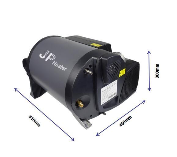 JP LPG combi  220V 6KW LPG +2KW Electric Combi Hot Air and Hot Water Heater similar to truma d6e with 10L water tank work altitude 5000m Plus Water Valve Kit