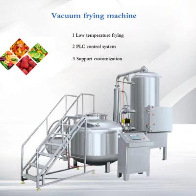 Máquina de fritura a vácuo de frutas e legumes SS304 de 700L