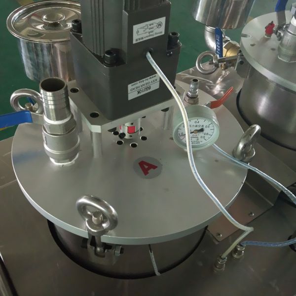 Semi Automatic PGB-1200 Chemical Resin Potting Machine for Epoxy Ab Resin Production