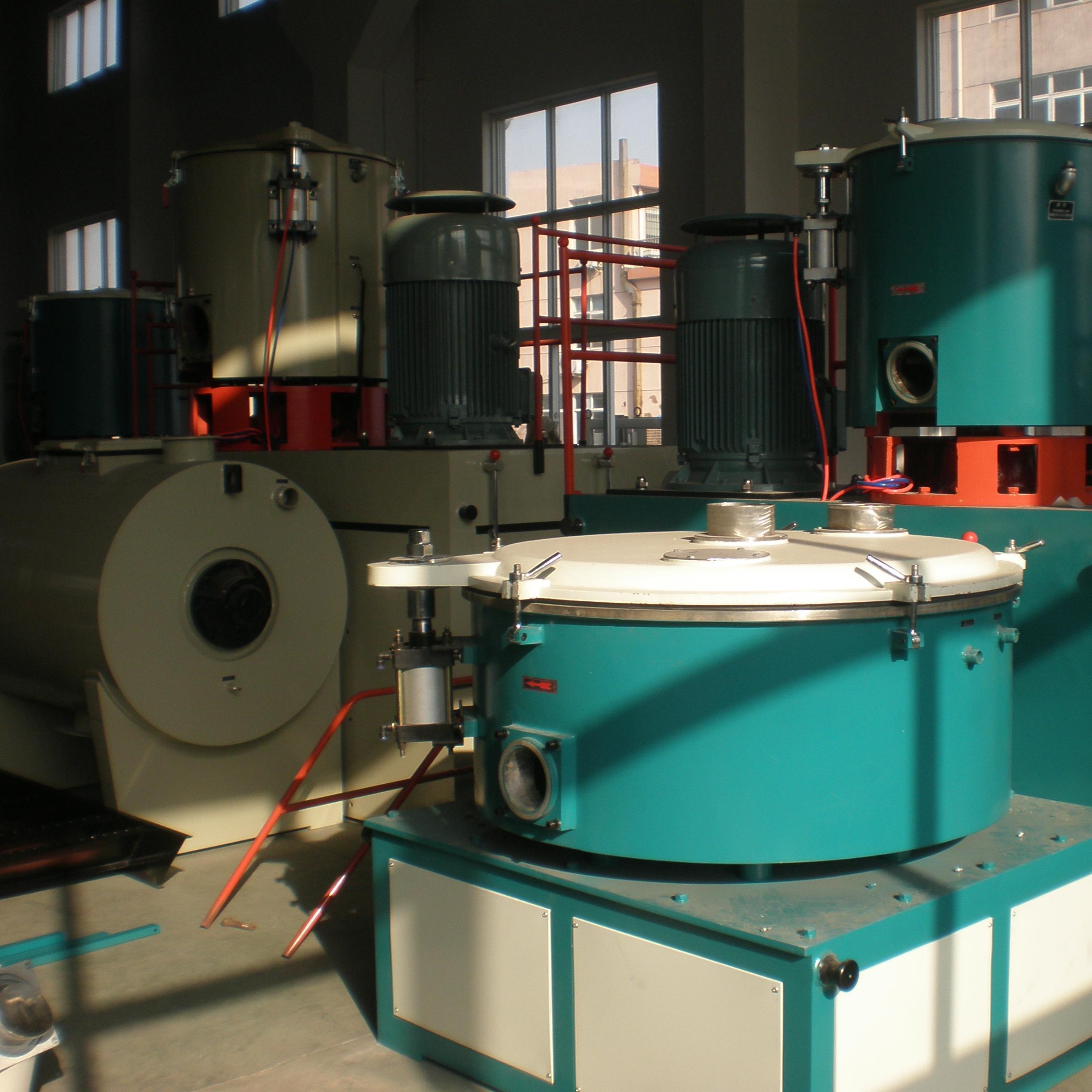 High Speed Automatic Vertical Mixer Machine SRL-Z500/1000 For PVC Compound Preparation OEM