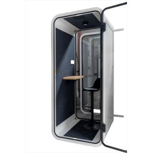 Cabines téléphoniques de bureau intelligentes, cabine de bureau personnalisée pour une personne pour les appels téléphoniques et vidéo
