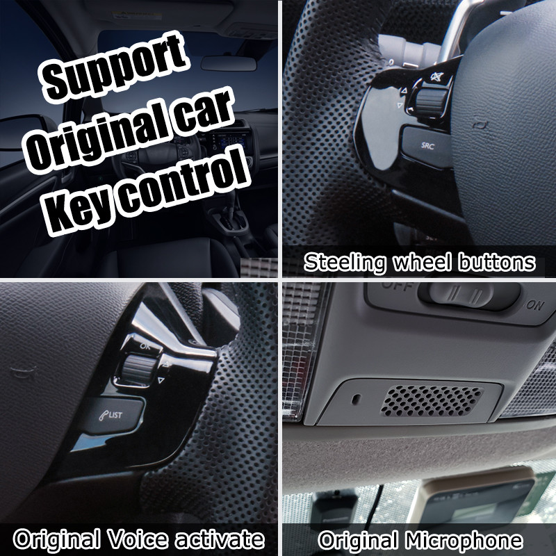 Интерфейс RK3399 мультимедиа ROM 64GB видео- для автомобиля Пежо Citroen