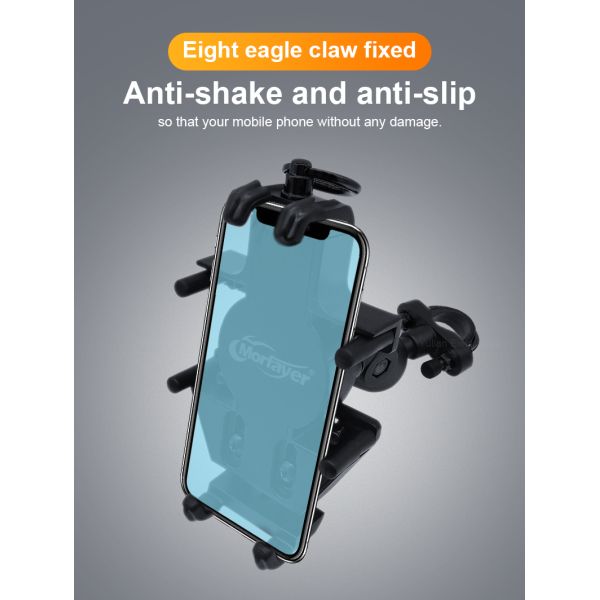 15W 5V 2.4A Motorcycle Wireless Charger Mount Waterproof