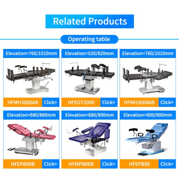 SS304 Kidney Bridge Elevation Electric Operating Table For Back Surgery